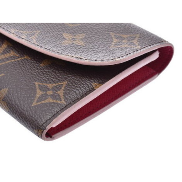 Louis Vuitton Monogram Portefeuille Emily Flower Rose Ballerine Leather - Picture 5 of 12